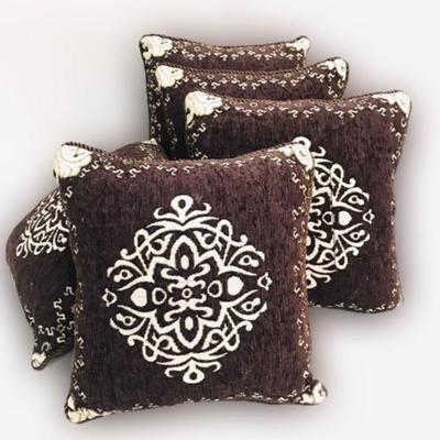 5 Pcs Velvet Jacquard Printed Cushion Covers