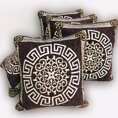 5 Pcs Velvet Jacquard Printed Cushion Covers