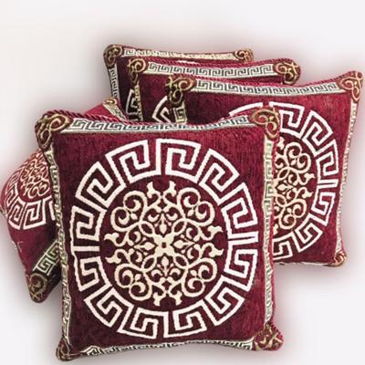 5 Pcs Velvet Jacquard Printed Cushion Covers