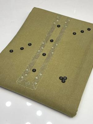 Men’s Unstitched Khaddar Plain Suit