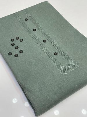 Men’s Unstitched Khaddar Plain Suit