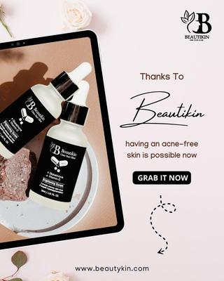 2 in 1 Skincare Bundle: Face Serum & Hyaluronic Acid Serum - 2 Pcs