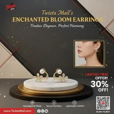 Beautiful Earrings Set