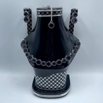 Silver Plated Necklace Set 