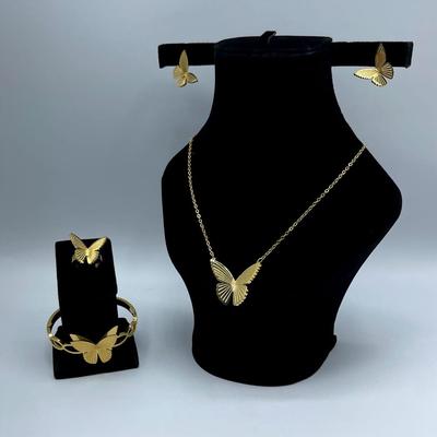 Golden Plated Necklace Set 