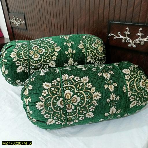 2 Pcs Velvet Jacquard Pillow Covers