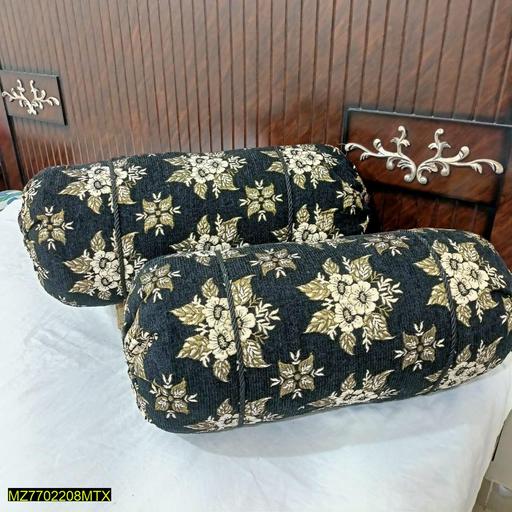 2 Pcs Velvet Jacquard Pillow Covers
