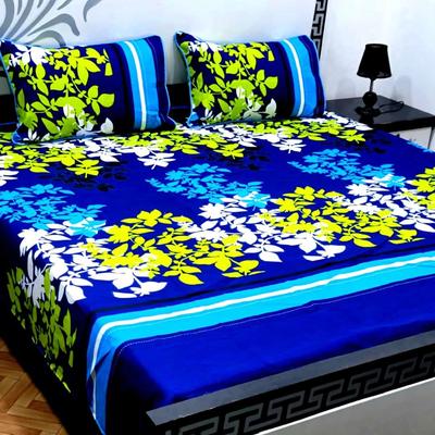 Crystal Cotton Printed Double Bedsheet