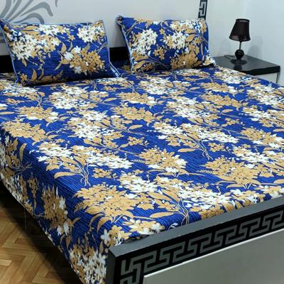 Crystal Cotton Printed Double Bedsheet