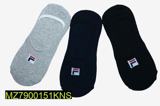 Men's Cotton No Show Socks Pack of 6