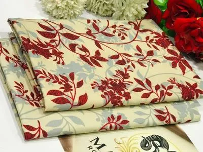 2 Pcs Women's Unstitched Printed Suit thumbnail 2