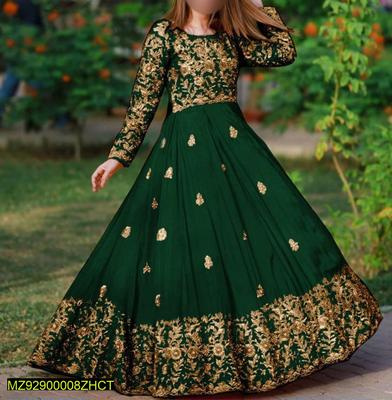 2 Pcs Women's Stitched Shamoz Silk Embroidered Maxi thumbnail 3