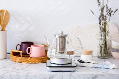 Kettle With Electric Tea Pot and Infuser