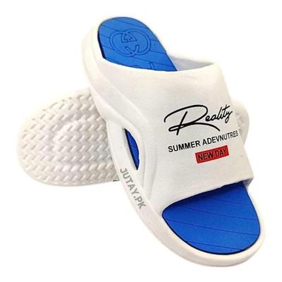 Men's Casual Rubber Slide Slippers - Stylish Footwear for Everyday Comfort