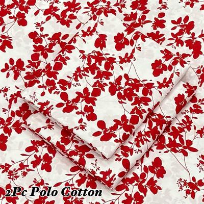 2 Pcs Women's Unstitched Printed Suit