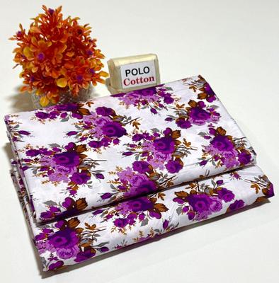 2 Pcs Women's Unstitched Printed Suit