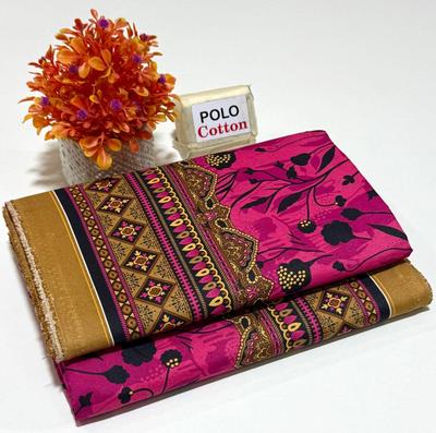 2 Pcs Women's Unstitched Printed Suit