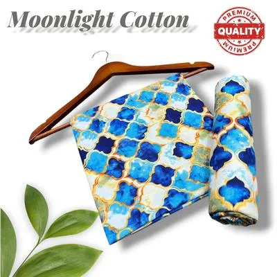 2 Pcs Women's Unstitched Printed Suit