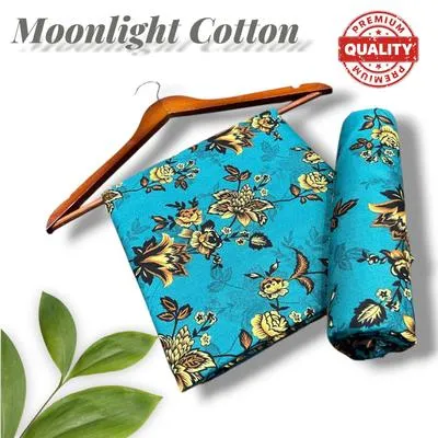 2 Pcs Women's Unstitched Printed Suit