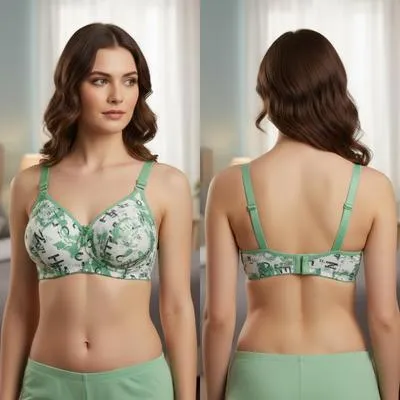 Malai Printed Comfortable And Lightweight Padded Bra
