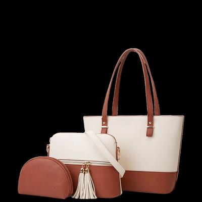 Women's PU Leather Textured Hand Bag