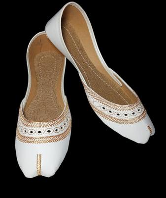 Women's Rexine Embroidered Khussa